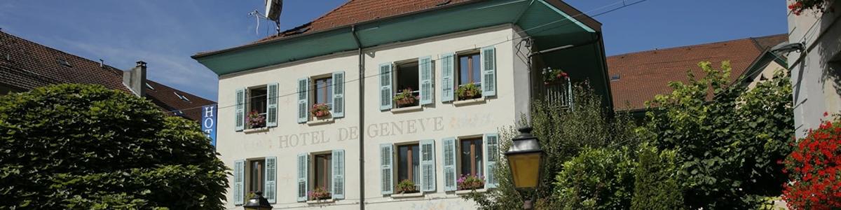 Hôtel de Genève Faverges, Haute Savoie - logis-hotel-imago-facade-la-roche-clermault-615128
