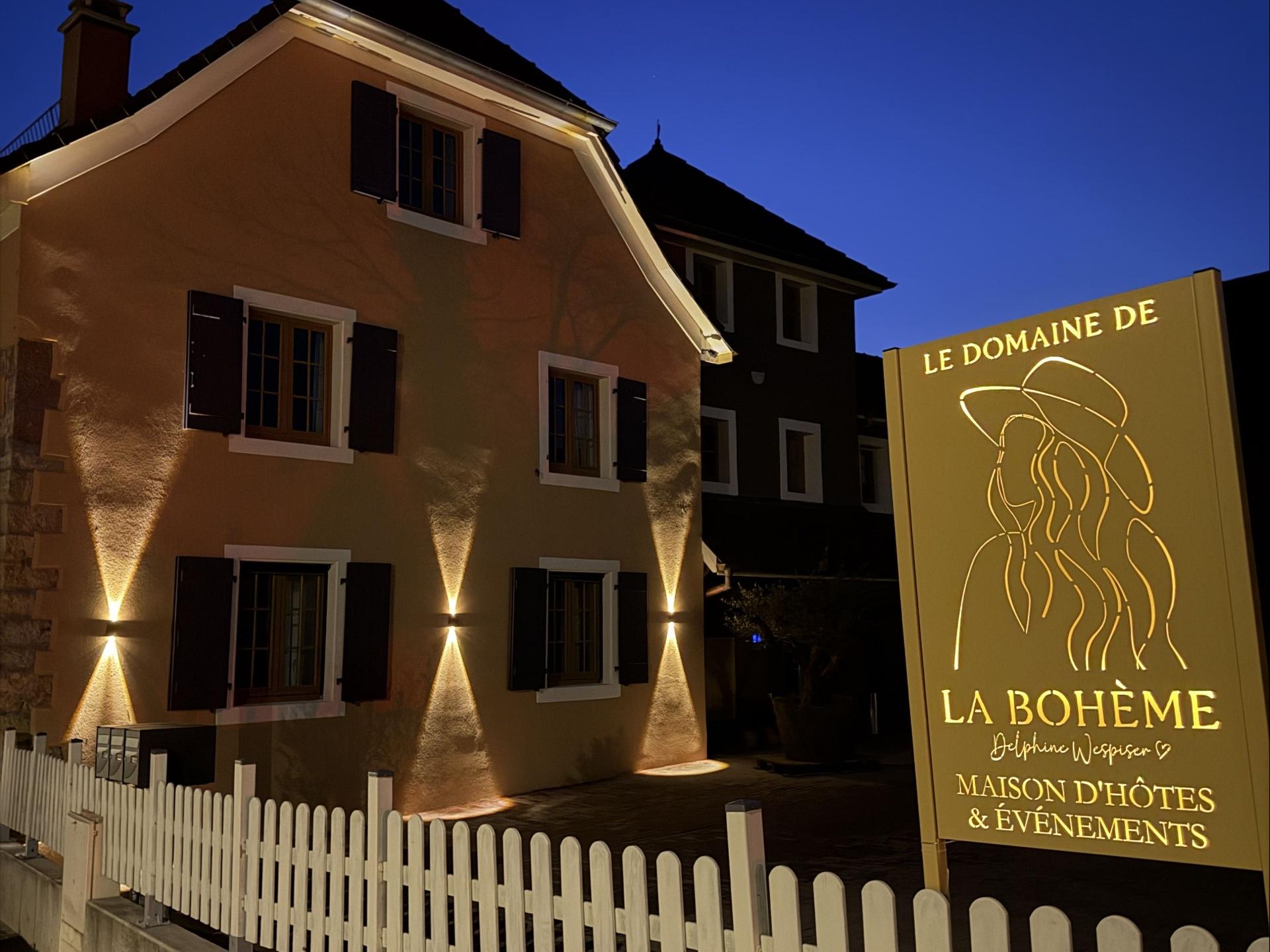 Logis Hôtel Domaine de la Bohême chez Delphine Wespiser