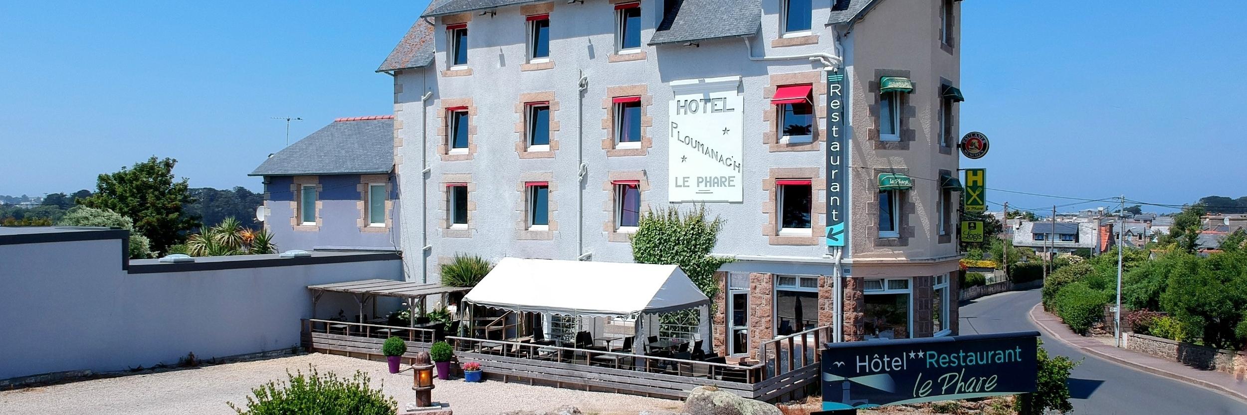 Logis Hôtel le Phare, Hôtel Logis PLOUMANACH, séjour Bretagne
