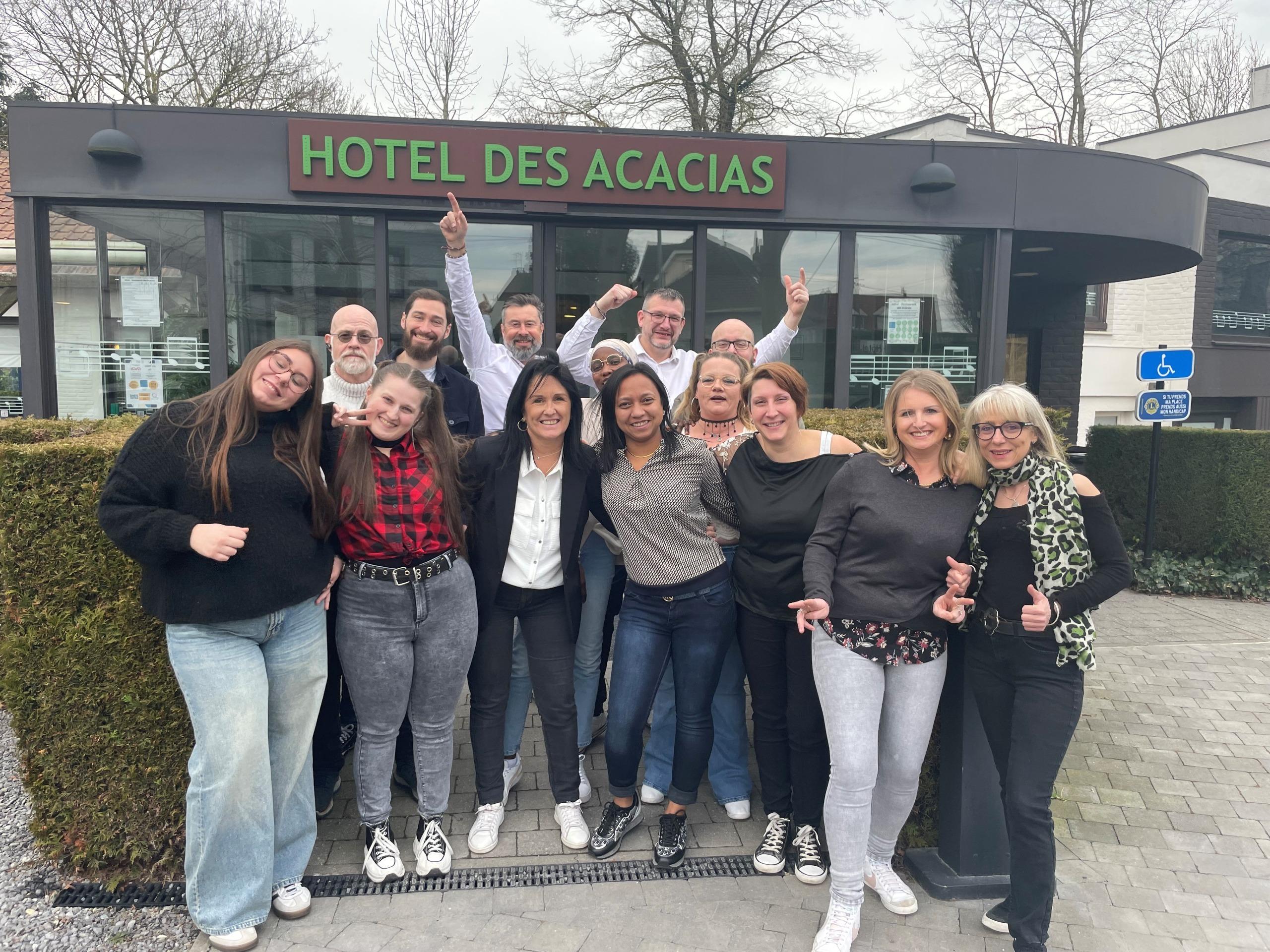 Logis Hôtel des Acacias Lille Neuville en Ferrain