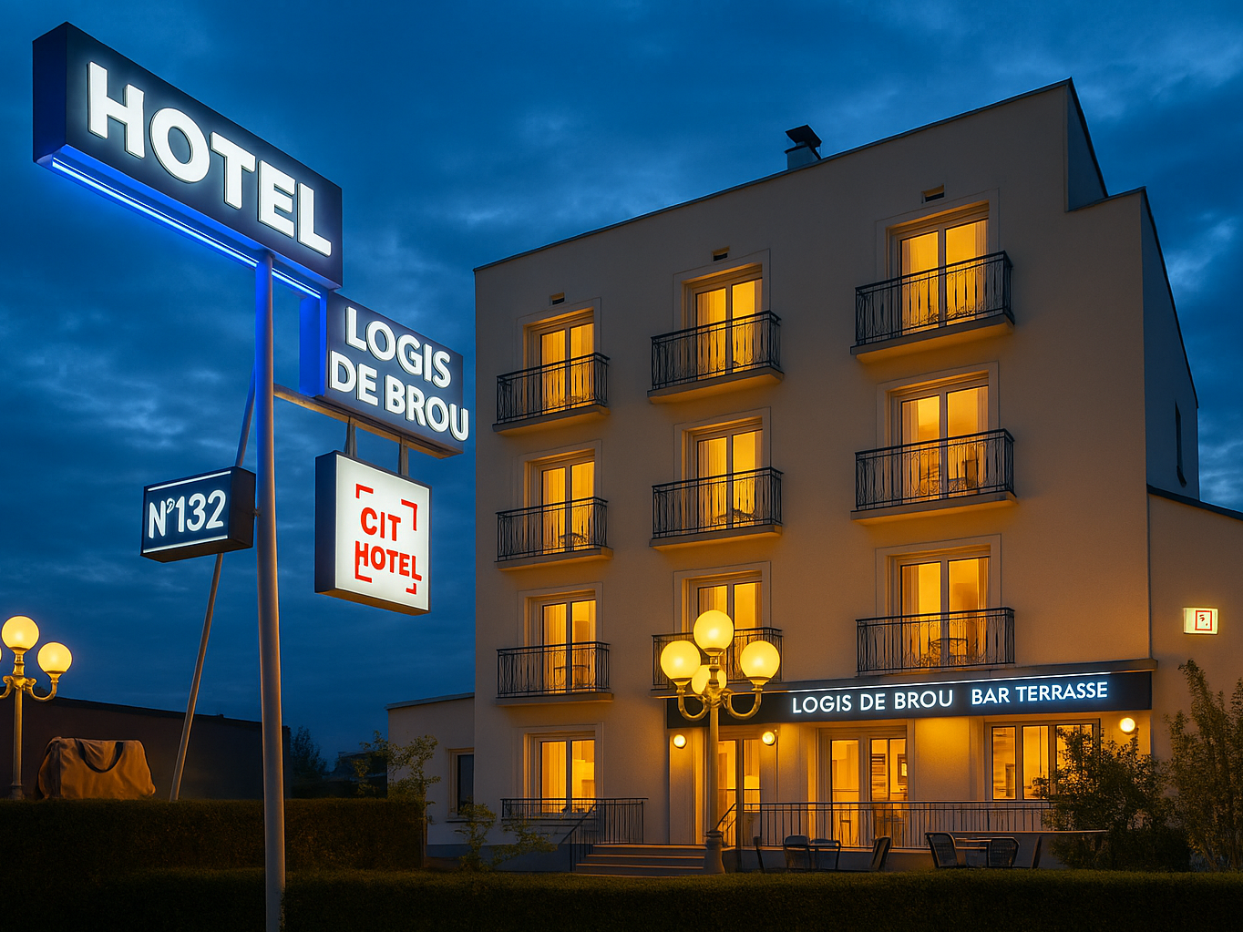 Cit'Hotel Logis de Brou